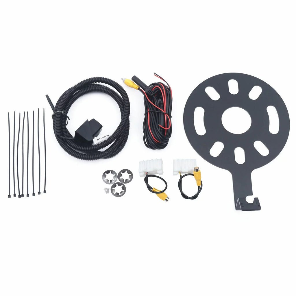 12V Backup Camera Mount Backup Rear View Spare Tire for Jeep Wrangler Jk 2007-2018