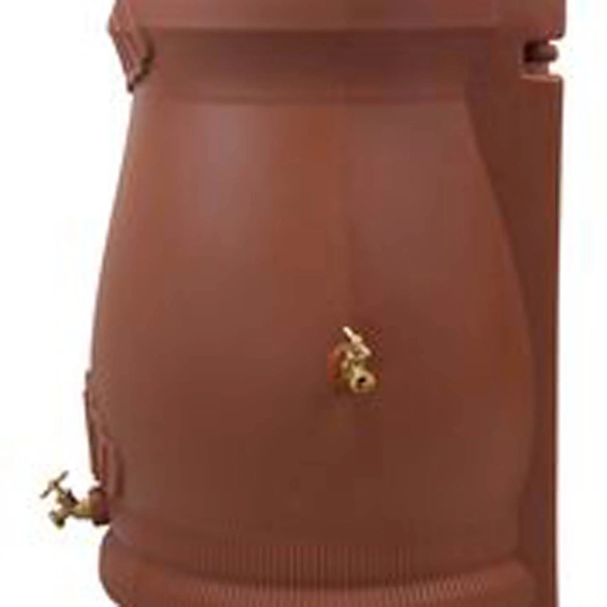 Good Ideas Rain Wizard 50 Gallon Rain Barrel Water Collector Urn, Terra Cotta