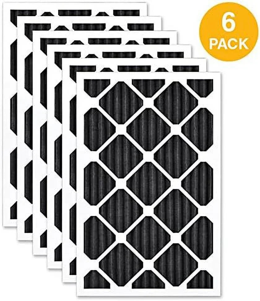 Airx  16X25x1  8 Carbon Pleated Air Filter - Made In The - Box Of 6