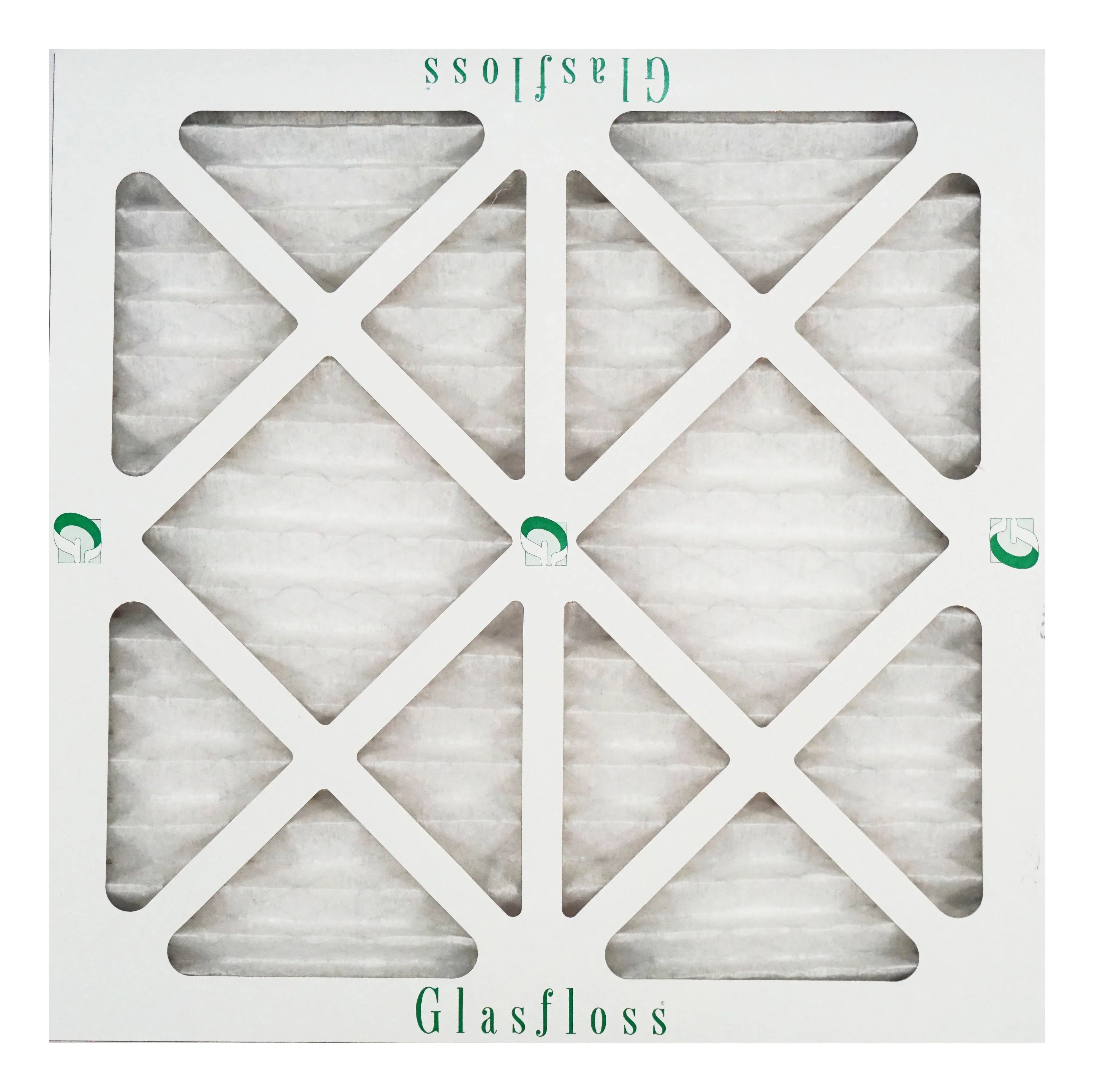 Glasfloss 16x16x1 -  10 -Qty:4 - Furnace Air Filter - Made in  (Actual Size: 15.5 x 15.5x7/8 inch)
