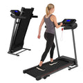 Foldable 250  Capacity Multi-function Treadmill Electric Treadmill with 2.5HP Motor for Home Gym