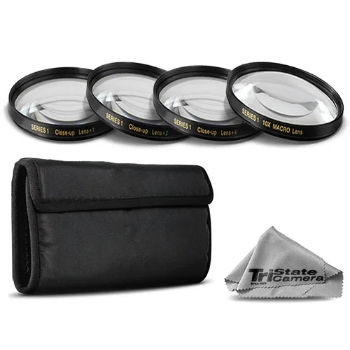 Nikon  Mirrorless Camera with 50-250mm f/4.5-6.3  Lens + 35mm f/1.8  Lens + 4  Macro Set + 3  Filter Set + 64GB + Flash + Handbag