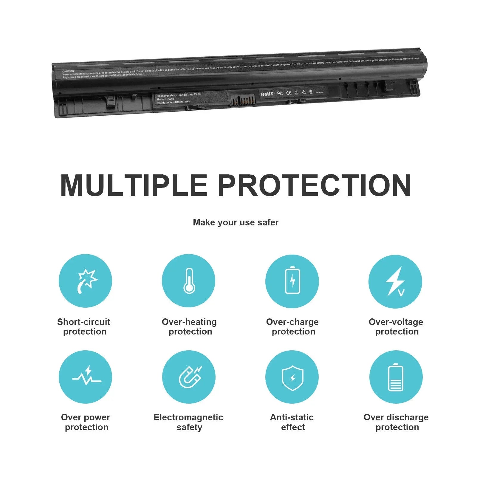 New Battery  For Lenovo G400s G500s -45 -70 -80 -80 80L0