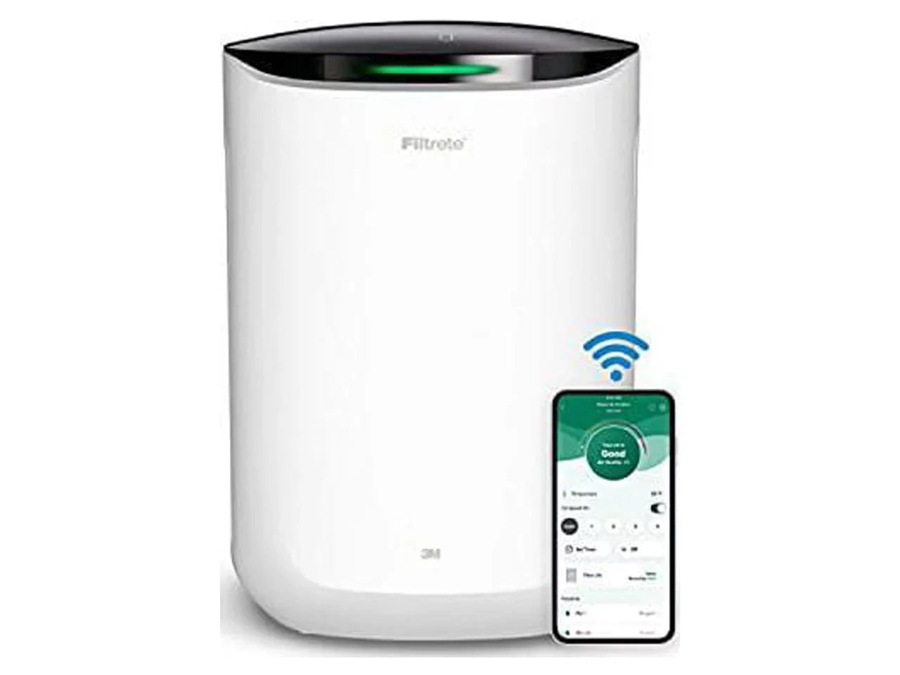 3M Filtrete Smart Medium Room Air Purifier White