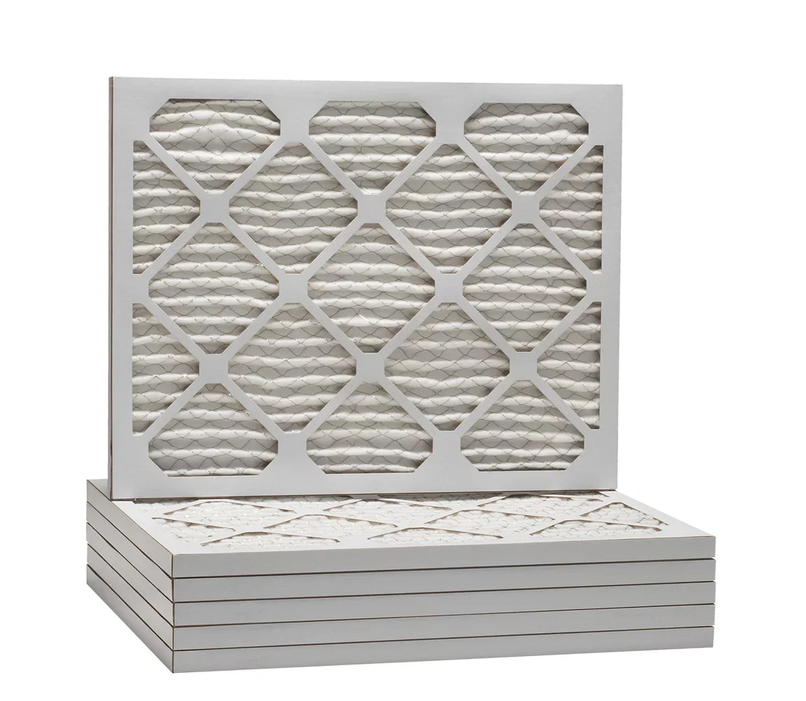 Aerostar 14x25x1  11 Pleated Air Filter,  Furnace Air Filter, 2 Pack