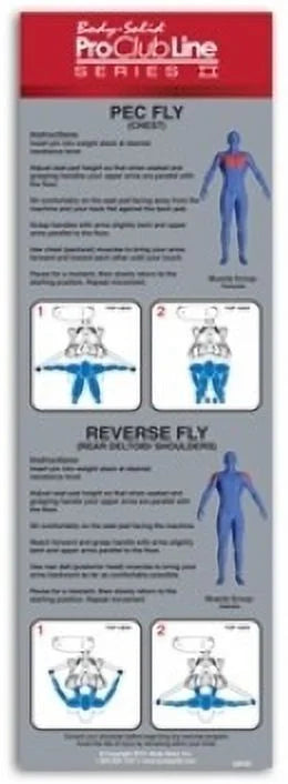 Body-Solid Rear Delt Chest Fly Machine ()
