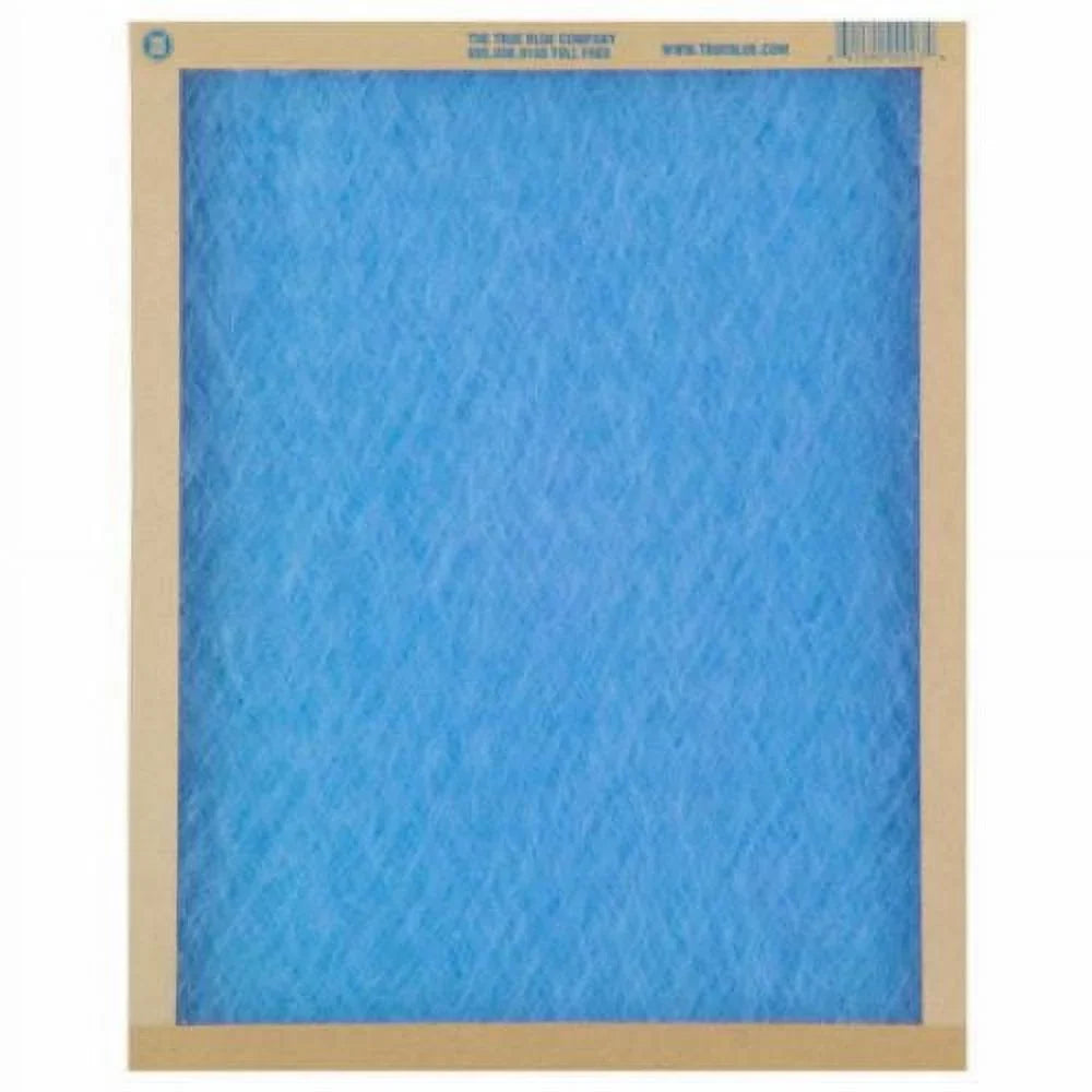 True Blue 116241 16" x 24" x 1" Flat Panel Spun Fiberglass Disposable Furnace Air Filter  2 - Quantity of 12