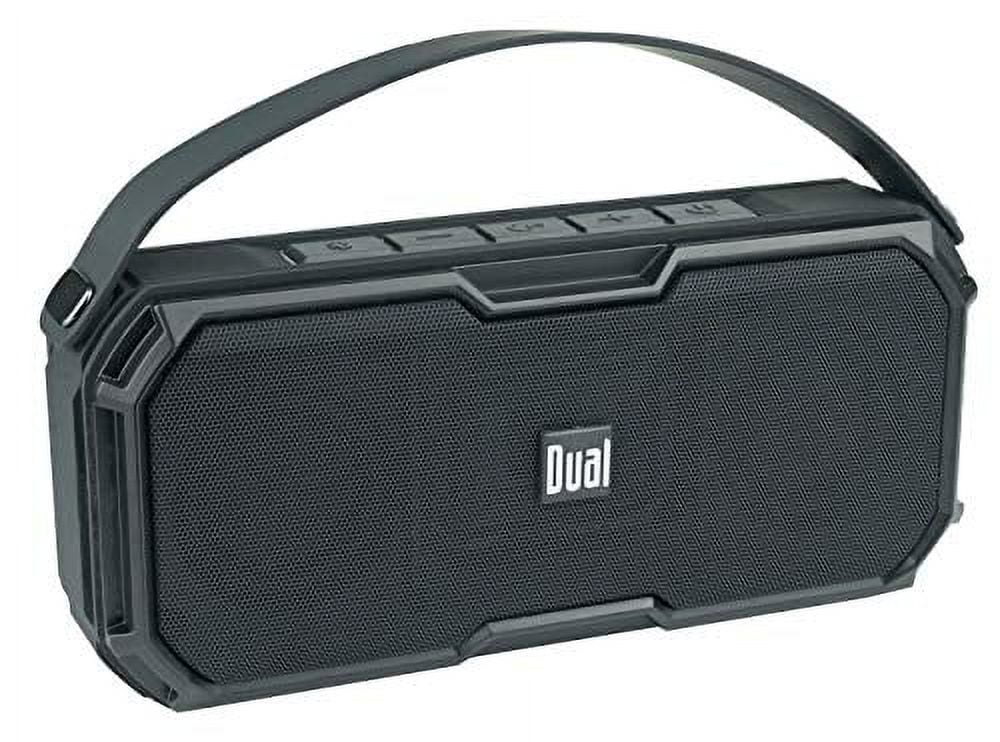 Dual Electronics  Wireless Portable Bluetooth Speaker | Truwireless Bluetooth Stereo | Waterproof & Dustproof  | 360? Rich Dynamic Sound | 100ft Wireless Range | 15 Hour Playtime