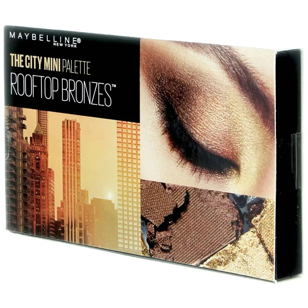 Maybelline The City Mini Eyeshadow Palette, Rooftop Bronzes 0.14 oz (Pack of 2)