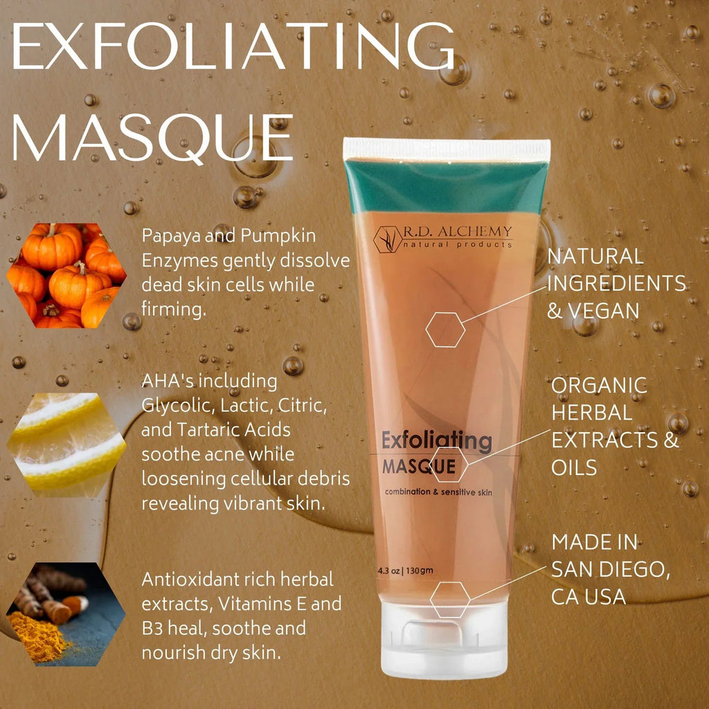 Alchemy - Exfoliating Mask - Natural and Organic