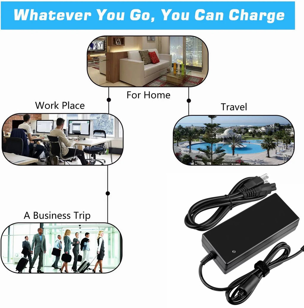 Compatible / Adapter Replacement for  ZBook 15 Mobile Workstatioi7 16GB 750GB Video # Power Supply Cord Cable  Charger Mains