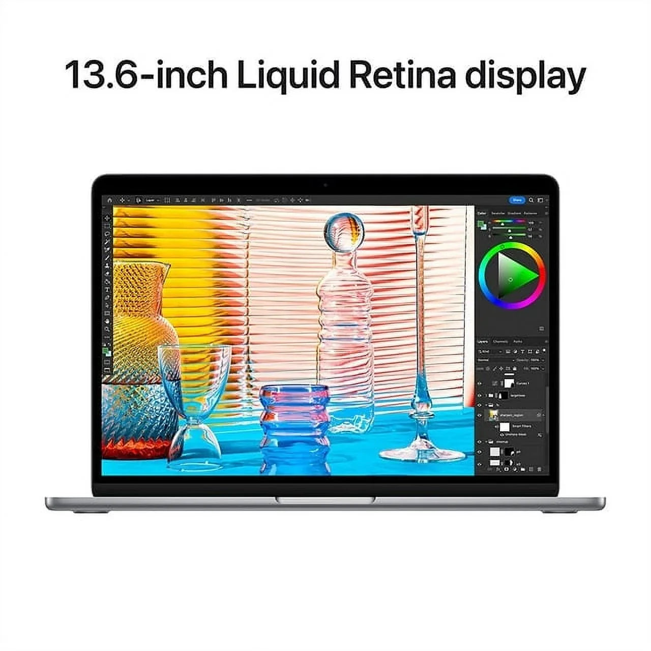 Restored 2022 Apple MacBook Air 13" Laptop ( Chip, 8-Core , 24GB  1TB , Space Gray) (/) - (Refurbished)