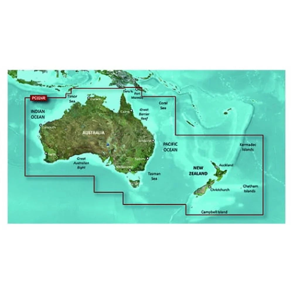Garmin BlueChart g2  -  (microSD/ Card) Australia And New Zealand Digital Map
