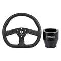 Tusk Steering Wheel Hub with Pro Armor Steering Wheel "" Shaped Steering Wheel For Polaris  700  2009