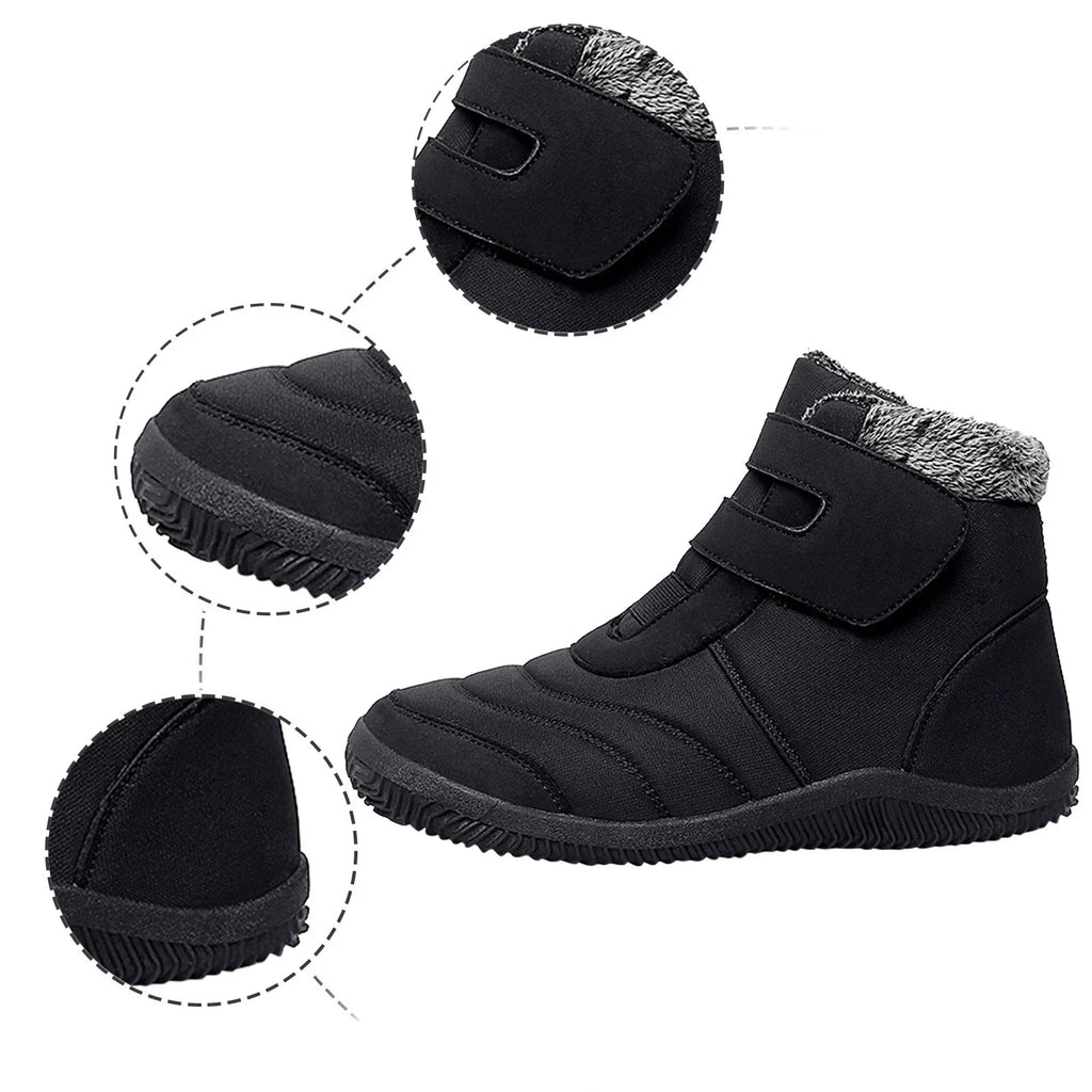 Women's Winter Plus Cotton Thickened High Top Casual Cotton Boots Outdoor Fashion Warm Snow Boots Winter Snow Boots Women Water Proof Snow Boots for Women Size 12 Wide Width Women's Snow Boots Size 12
