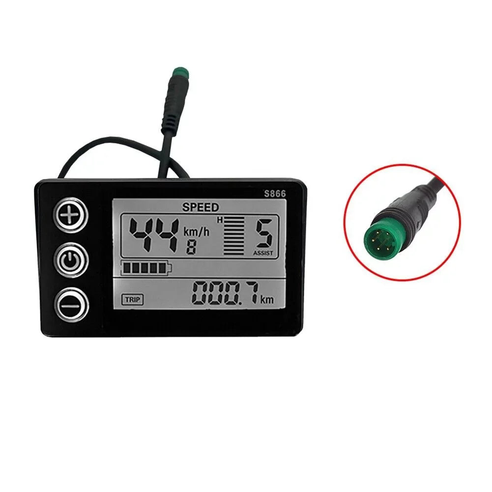 For -bike Lcd Display 24V/36V/48V Display -Bike Electric Bike   Parts