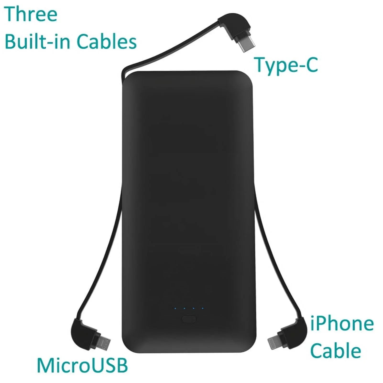 For Motorola Razr / Razr Plus / Razr Plus (2023) - 10000mAh Power Bank Charger Backup Battery Portable  Port Built-in Adapters  Plug