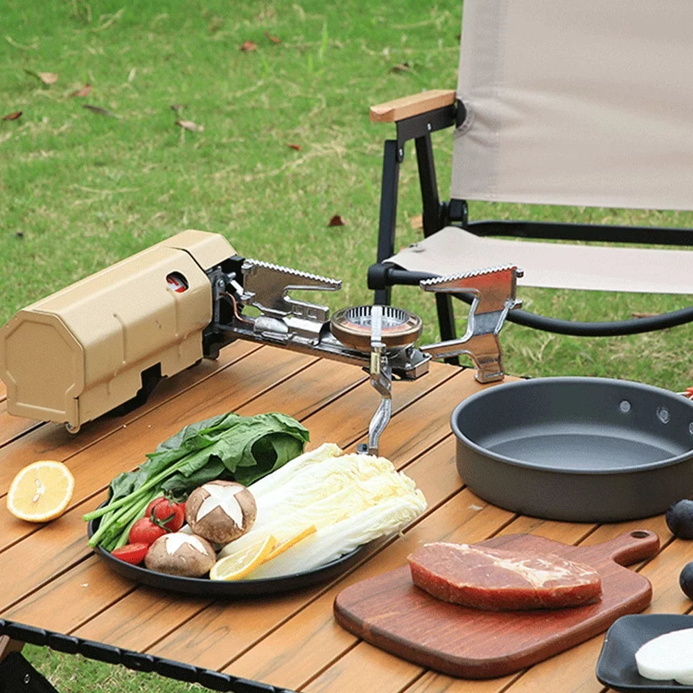 Nebublu Camp Gases Burners Stoves 2600W with Carrying Bag - Compact and Powerful Stove for Cooking on  Go