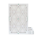 Glasfloss  12x25x1  10 Pleated  Furnace Air Filters. Box of 4. Exact Size: 11-1/2 x 24-1/2 x 7/8