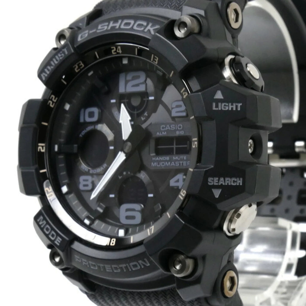Pre-Owned  Casio - Mud Master Radio Watch Solar -100-1AER Overseas Model Men's (Good)