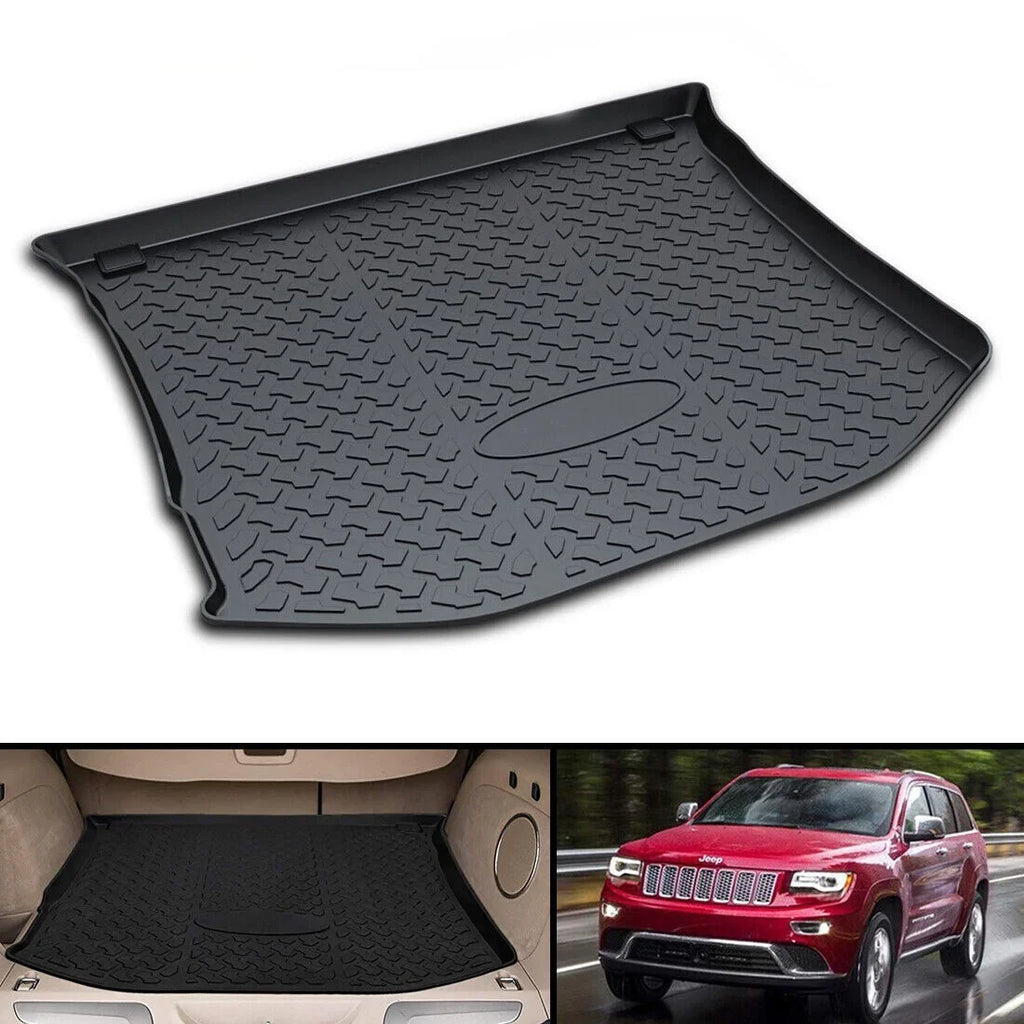 Easy to Clean for 2011-2021 Jeep Grand Cherokee  Rear Cargo Trunk Mats Liner