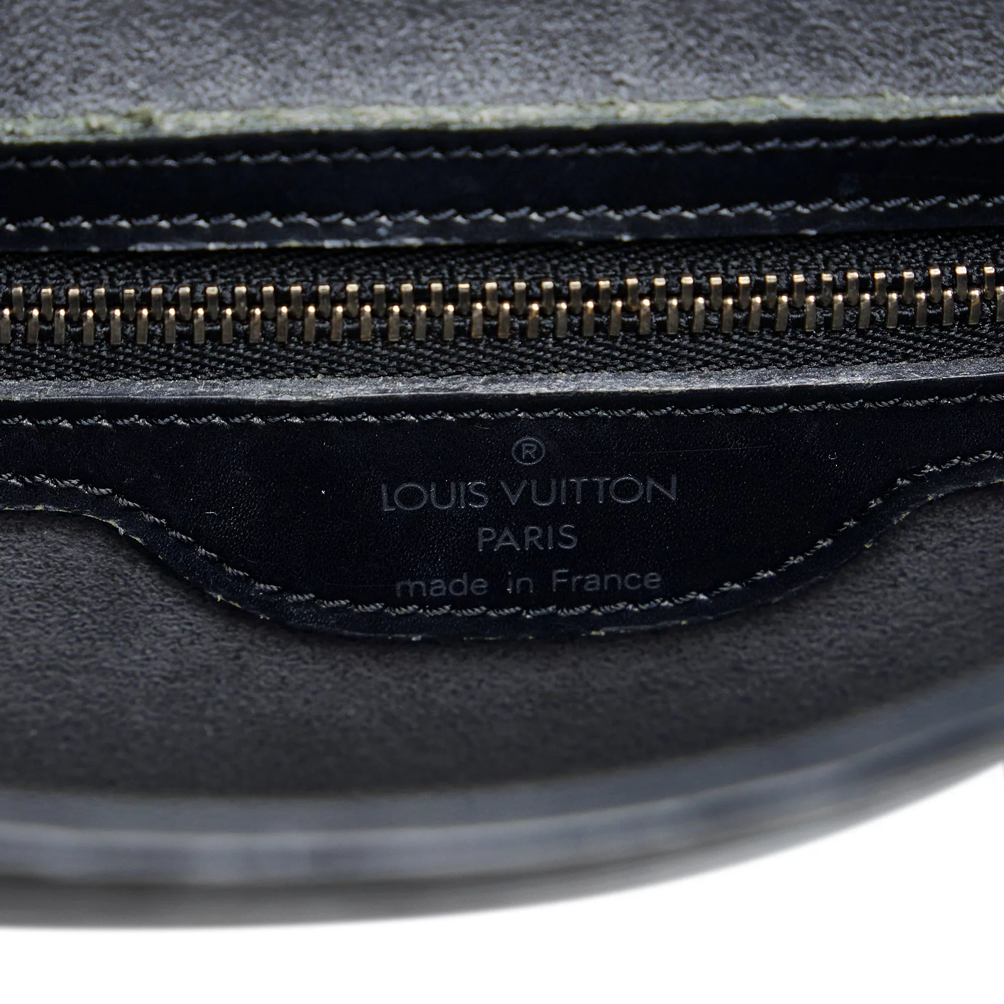 Pre-Owned Authenticated Louis Vuitton Epi Sac Verseau Leather Black Shoulder Bag Unisex (Fair)