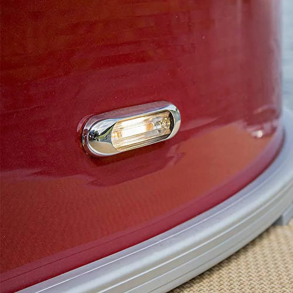 Manufacturers' Select  Inc Surface Mount Exterior  Backup/Flood/Docking Light, Watertight Marine/  Light with Stainless Steel Bezel (Bracket Mount) ()