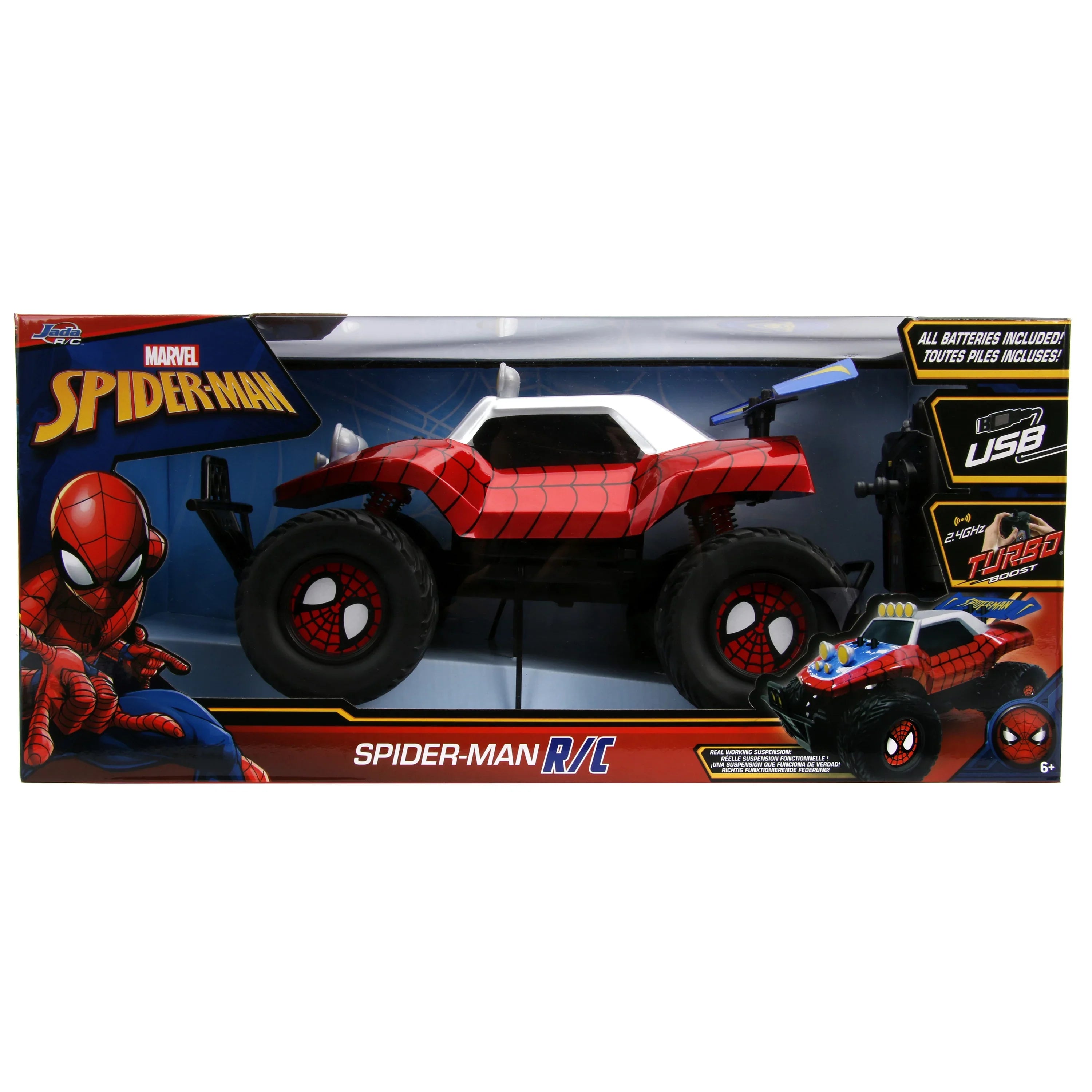 Jada Toys - Marvel Spiderman 1:14 Scale Buggy