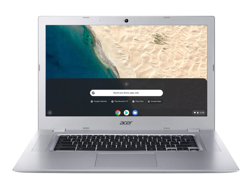 Acer Chromebook 315 -2H-68E6 -   - 9220C / up to 2.7 GHz - Chrome  - Radeon  - 4   - 32  eMMC - 15.6"  1920 x 1080 (Full ) - Wi-Fi 5 - pure silver - kbd: