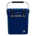 16.9 qt. Premium Cooler with Molded-in Cup Holders, Navy Blue
