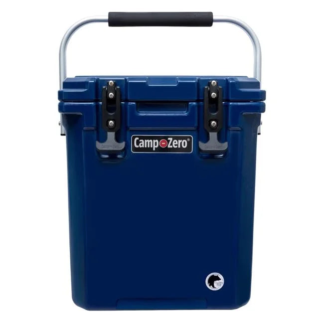 16.9 qt. Premium Cooler with Molded-in Cup Holders, Navy Blue