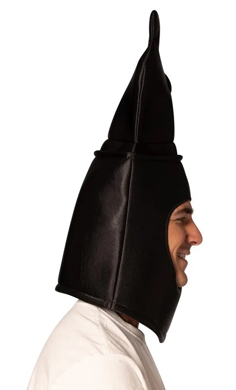 Rasta Imposta Ultimate Deluxe BlackBishopChessHeadpiece Halloween Mask Costume, Adult One Size, -