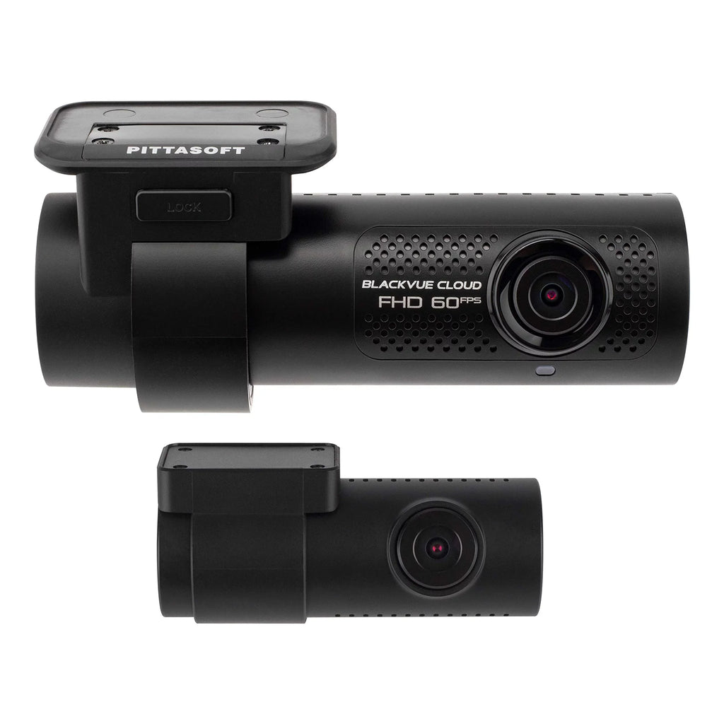 BlackVue -2CH Plus 64GB | Dual Full  Cloud Dashcam | Back-Illuminated  Image Sensor | Built-in Wi-Fi, , Parking Mode Voltage Monitor |  via Optional  Module
