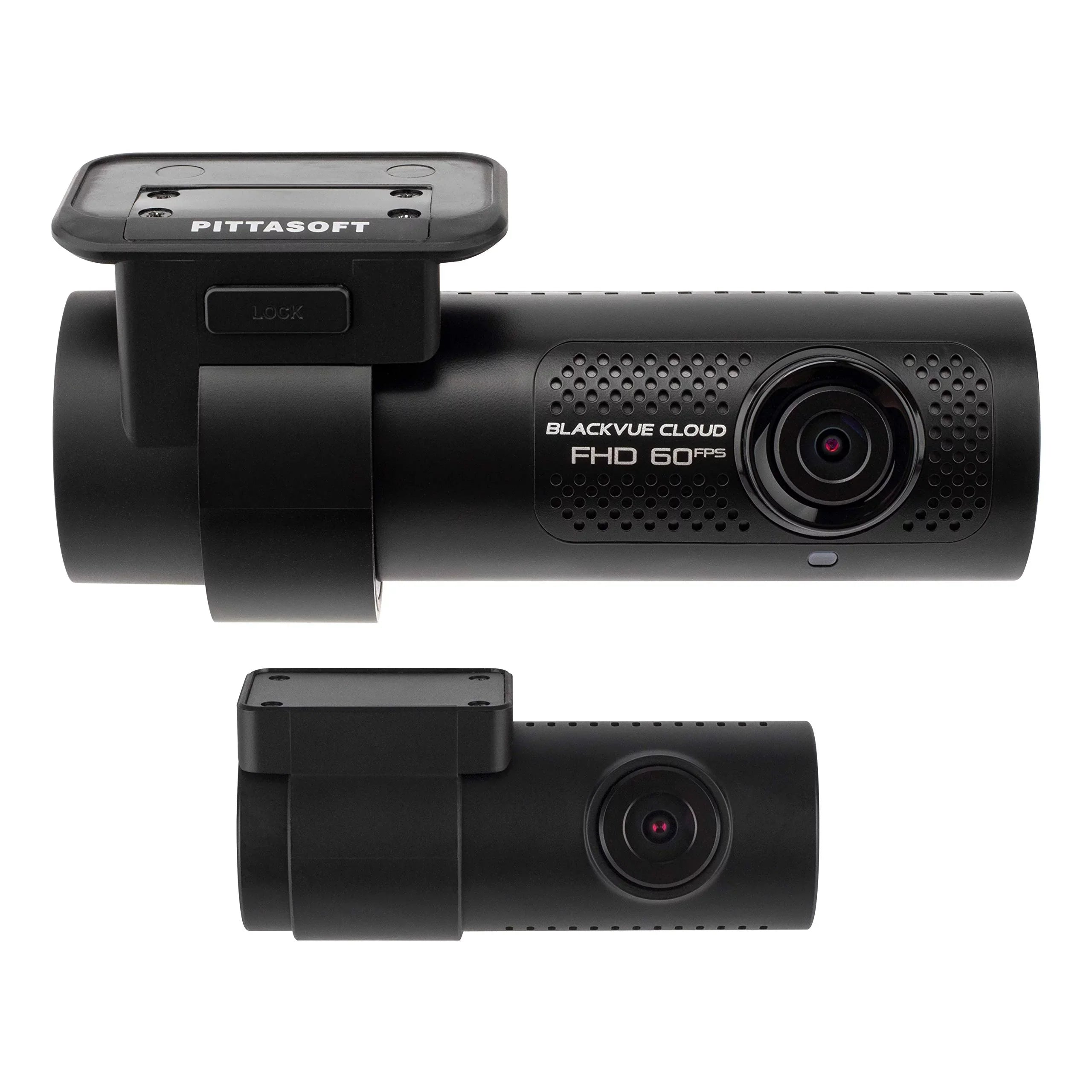 BlackVue -2CH Plus 64GB | Dual Full  Cloud Dashcam | Back-Illuminated  Image Sensor | Built-in Wi-Fi, , Parking Mode Voltage Monitor |  via Optional  Module