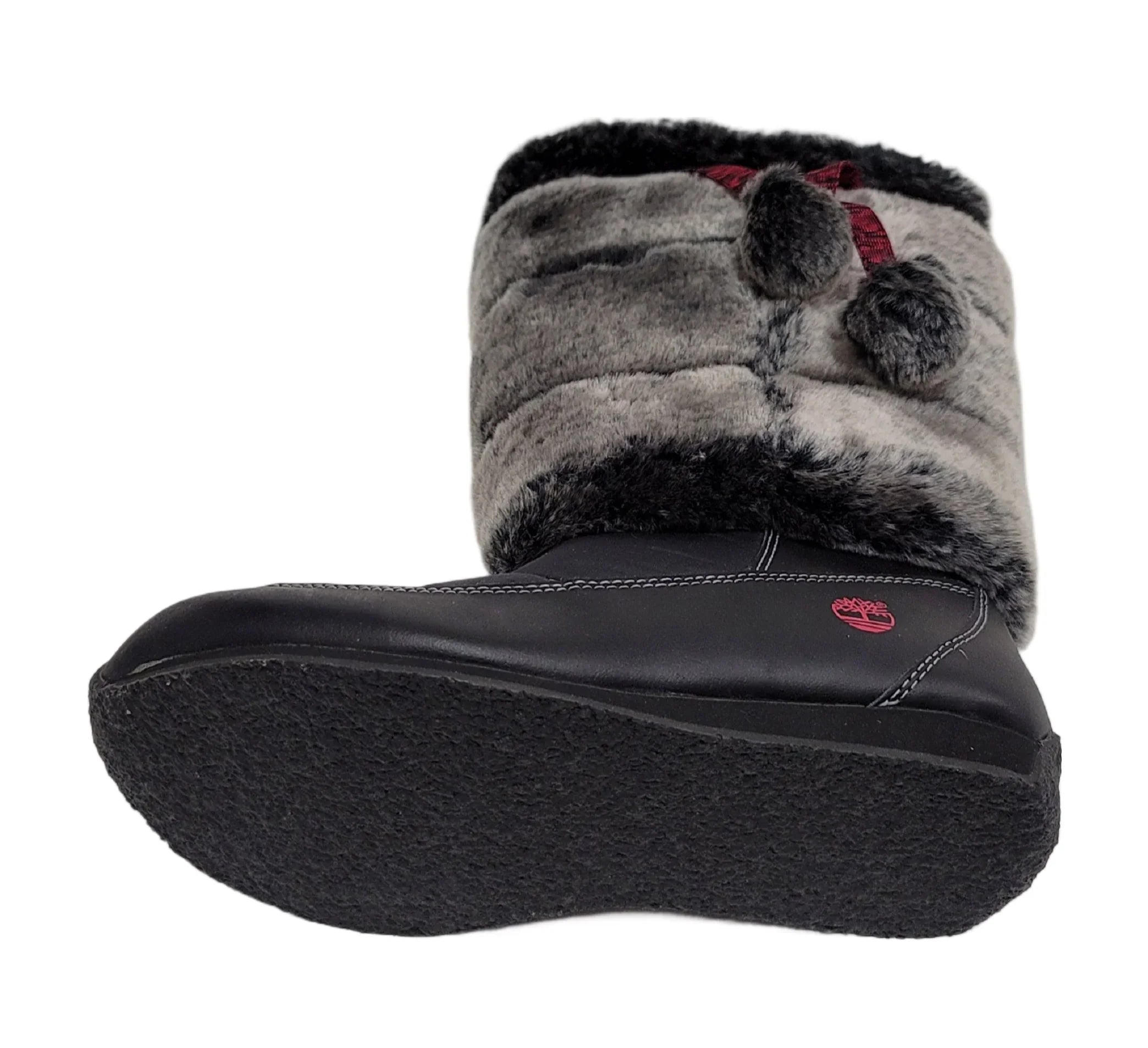 Timberland Preschool Youth Winterberry Tall Fur Medium Boot Black 59794 size 13.5
