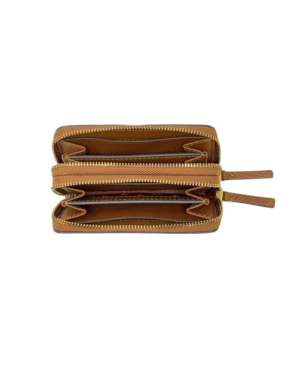 Tory Burch Women's Blake Zip Leather Card Case (Cortado)