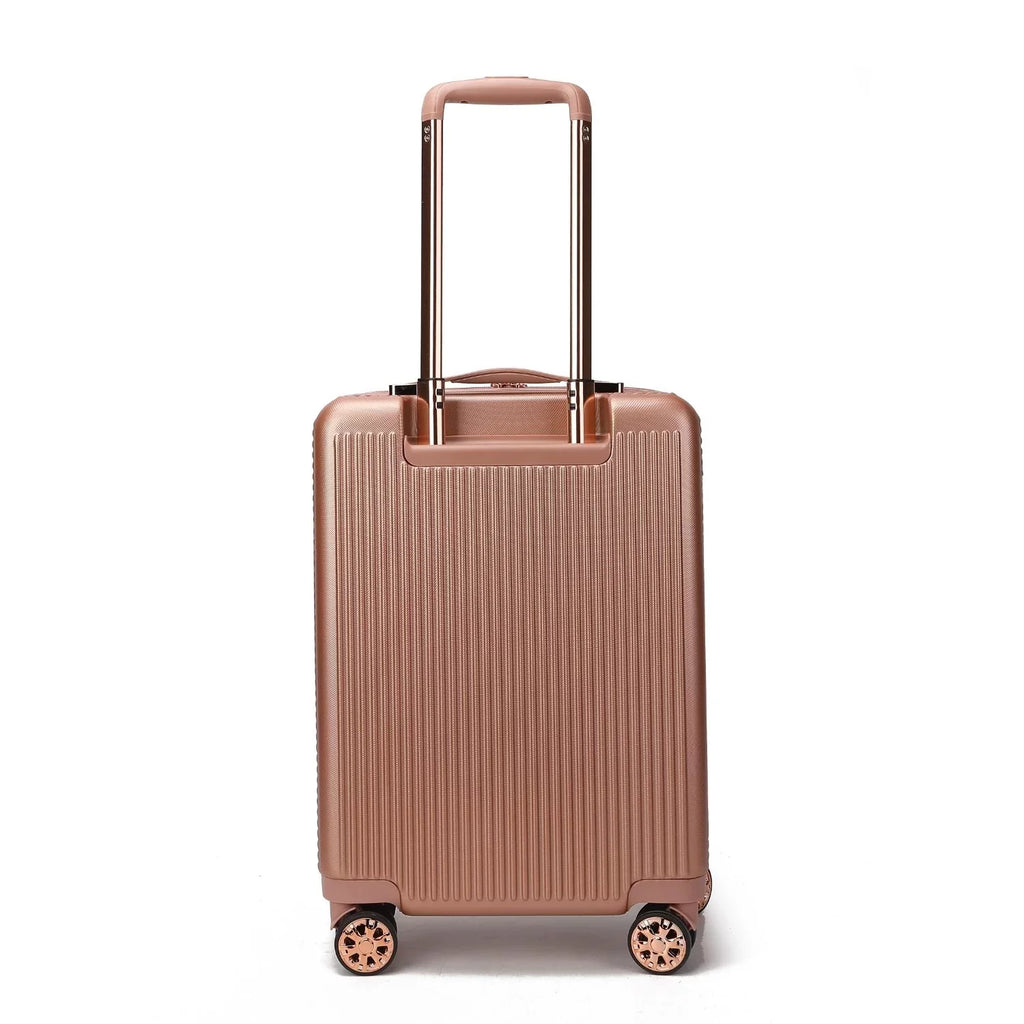 Collection Tulum 2 Piece Luggage Set with Spinner Wheels and Expandable Handles by Mia .