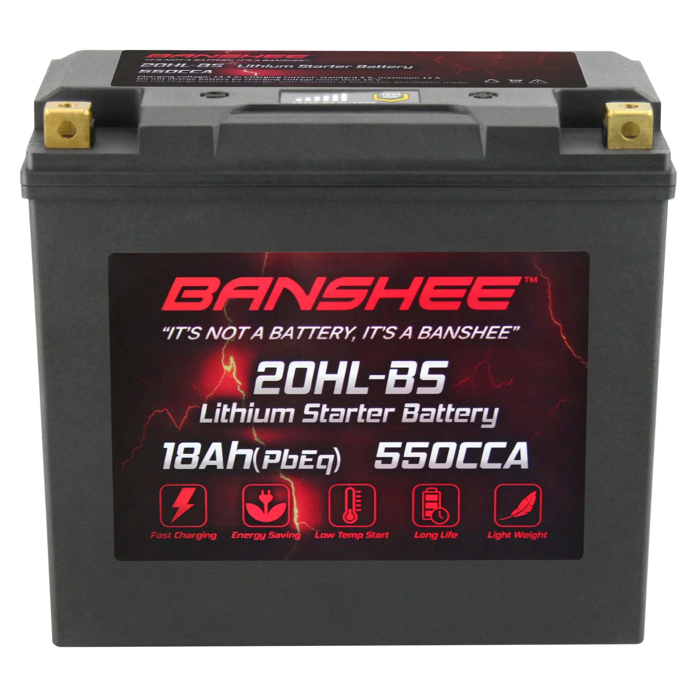 Banshee 20L- LiFePO4 Motorsports Battery Compatible with Yamaha  WaveRunner   2008 to 2012