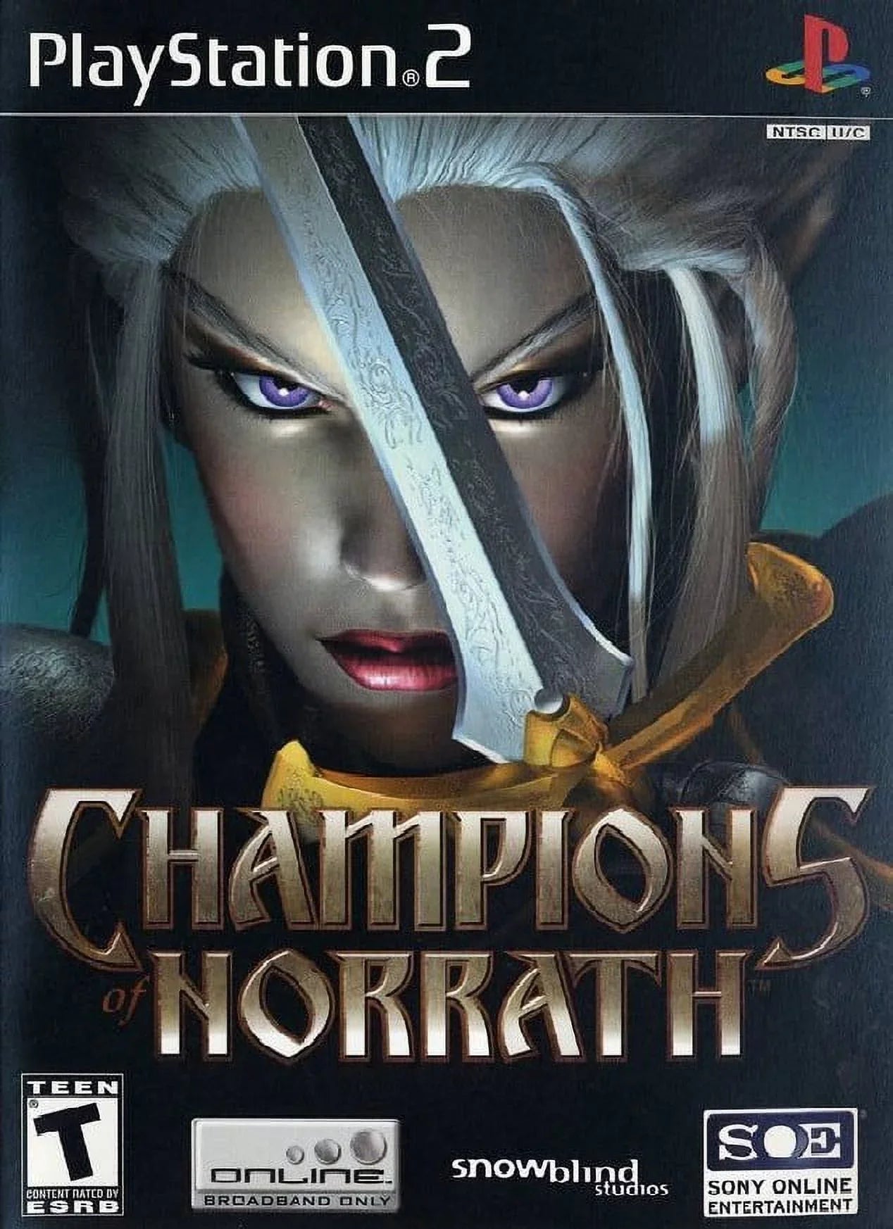 Restored Champions of Norrath: Realms of EverQuest (Sony PlayStation 2, 2004)  Game (Refurbished)