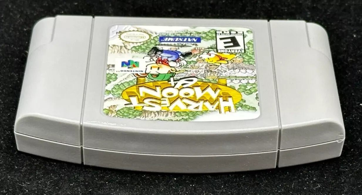 Harvest Moon 64 Nintendo 64  Cassette Genuine Only -