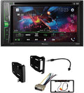 Bundle for 2008-2016 Chrysler Town & Country / Pioneer -241EX Double  Car Stereo with Bluetooth/Backup Camera/Install Kit/in-Dash / / 6.2" Touchscreen Digital Media Receiver