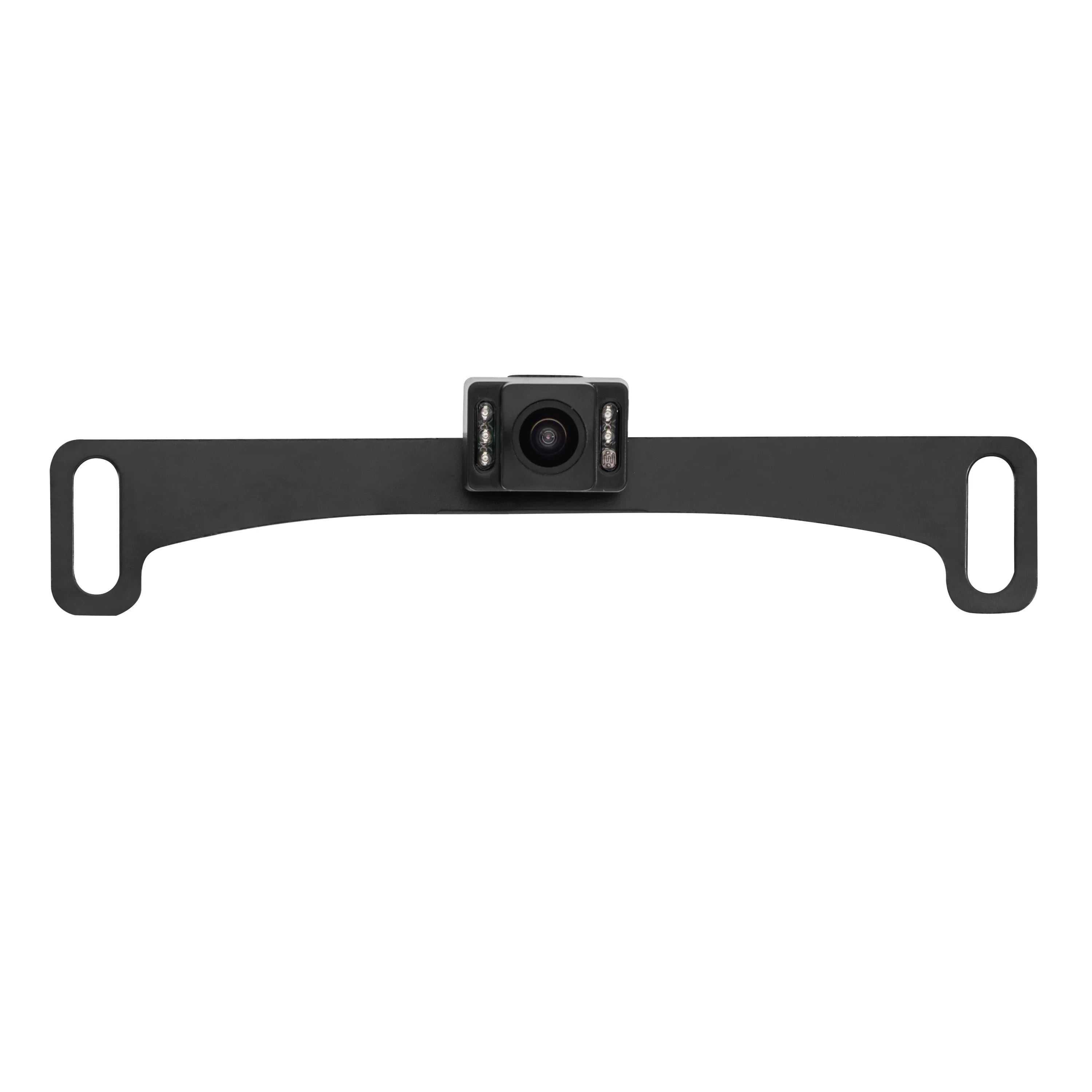 '- Concealed License Plate Backup Camera with Night Vision and Guide Parking Lines (Black)