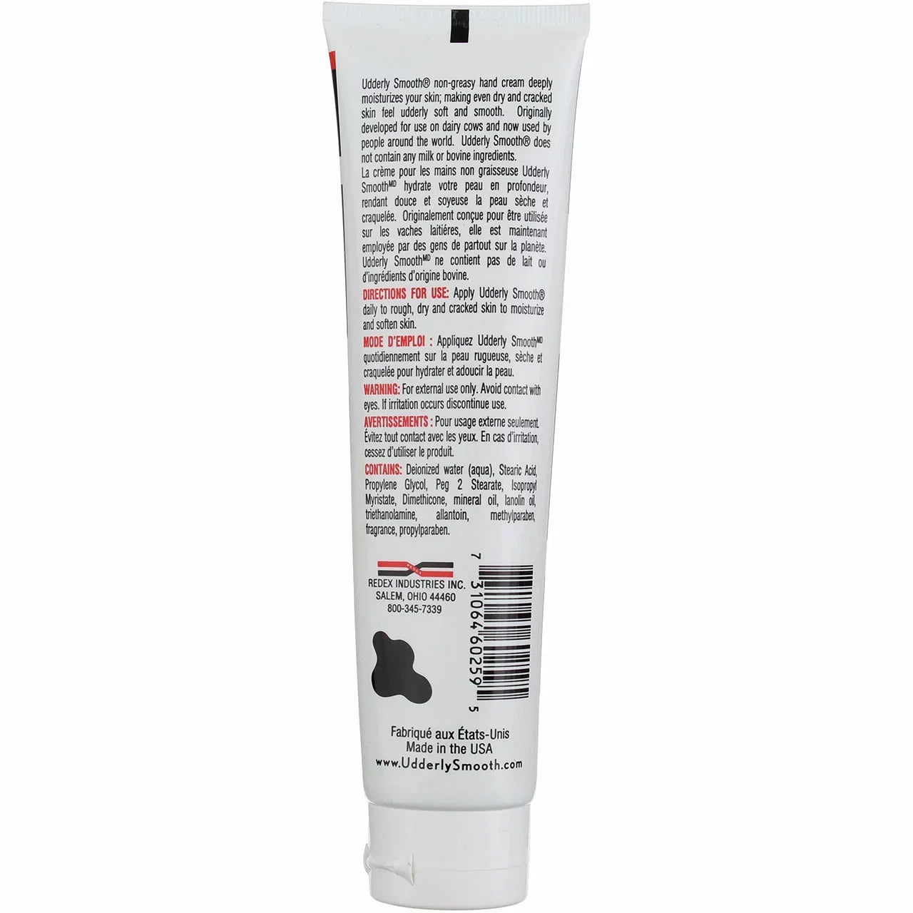 5 Pack Udderly Smooth Hand Cream Original Formula, For Soft Smooth Skin 4oz Each