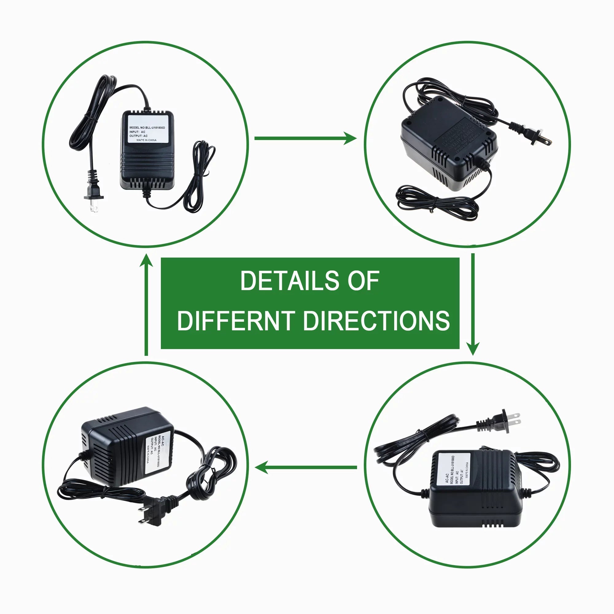 Compatible / Adapter Replacement for Icon Neo Phantom NeoPhantom 2 Mic input Preamp;Icon NeoAmp 4-Channel Headphone Amplifier;Icon Neo PreAmp NeoPreAmp instrument microphone pre-amp