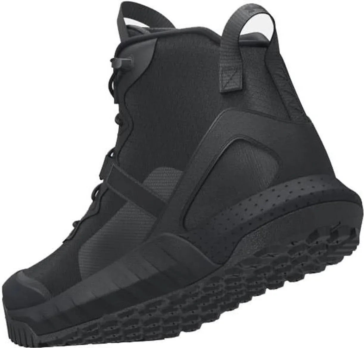 Under Armour Micro  Valsetz Mid Wide (2E) Tactical Boots, Black/Pitch Gray, 9W