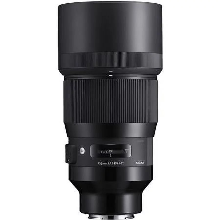 135mm f/1.8    Lens for Sony , Black, Bundle with ProOptic 82mm Filter Kit, Flex Lens Shade, Cleaning Kit, Lens Wrap, Lens Cap Tether,  Software Kit