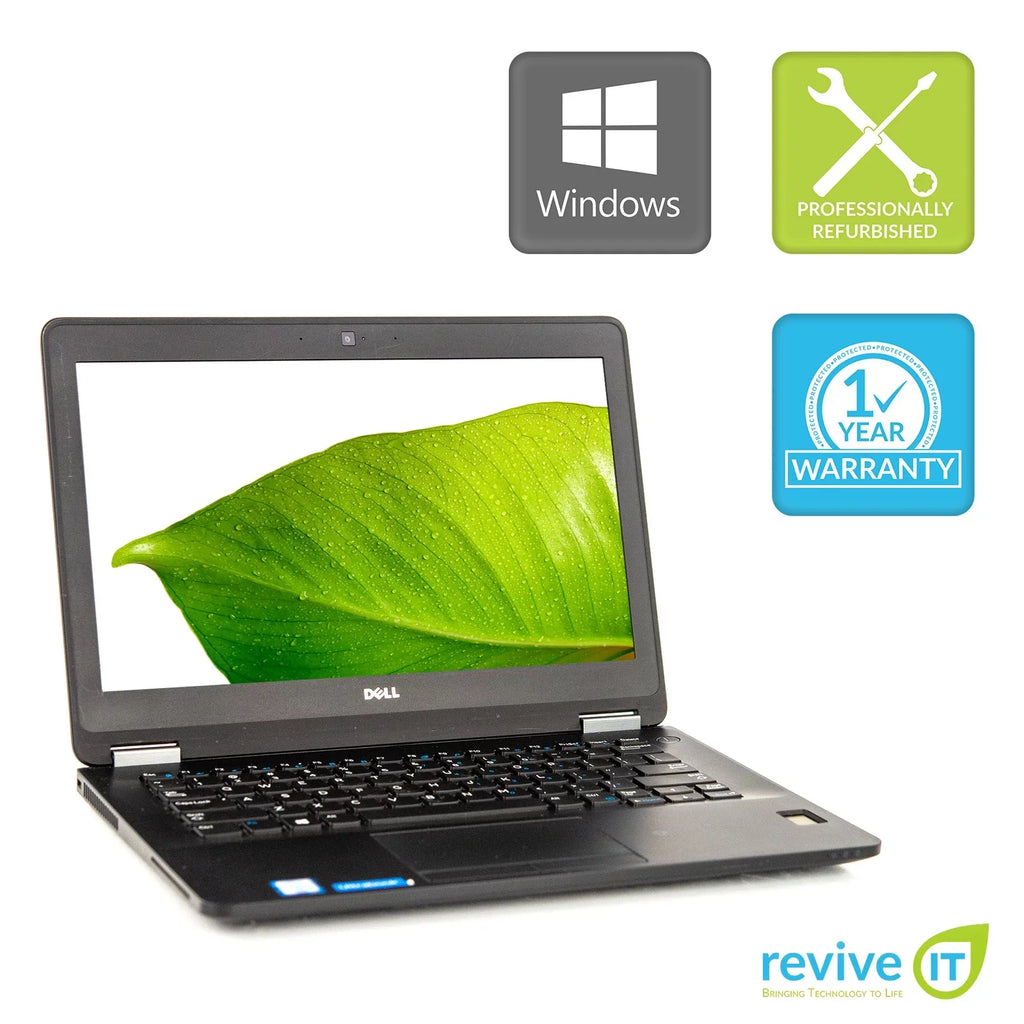 Used Dell Latitude  12.5" Laptop Core i5 16GB 128GB  .2 Integrated Graphics Win 10 Pro 1 Yr Wty  v.