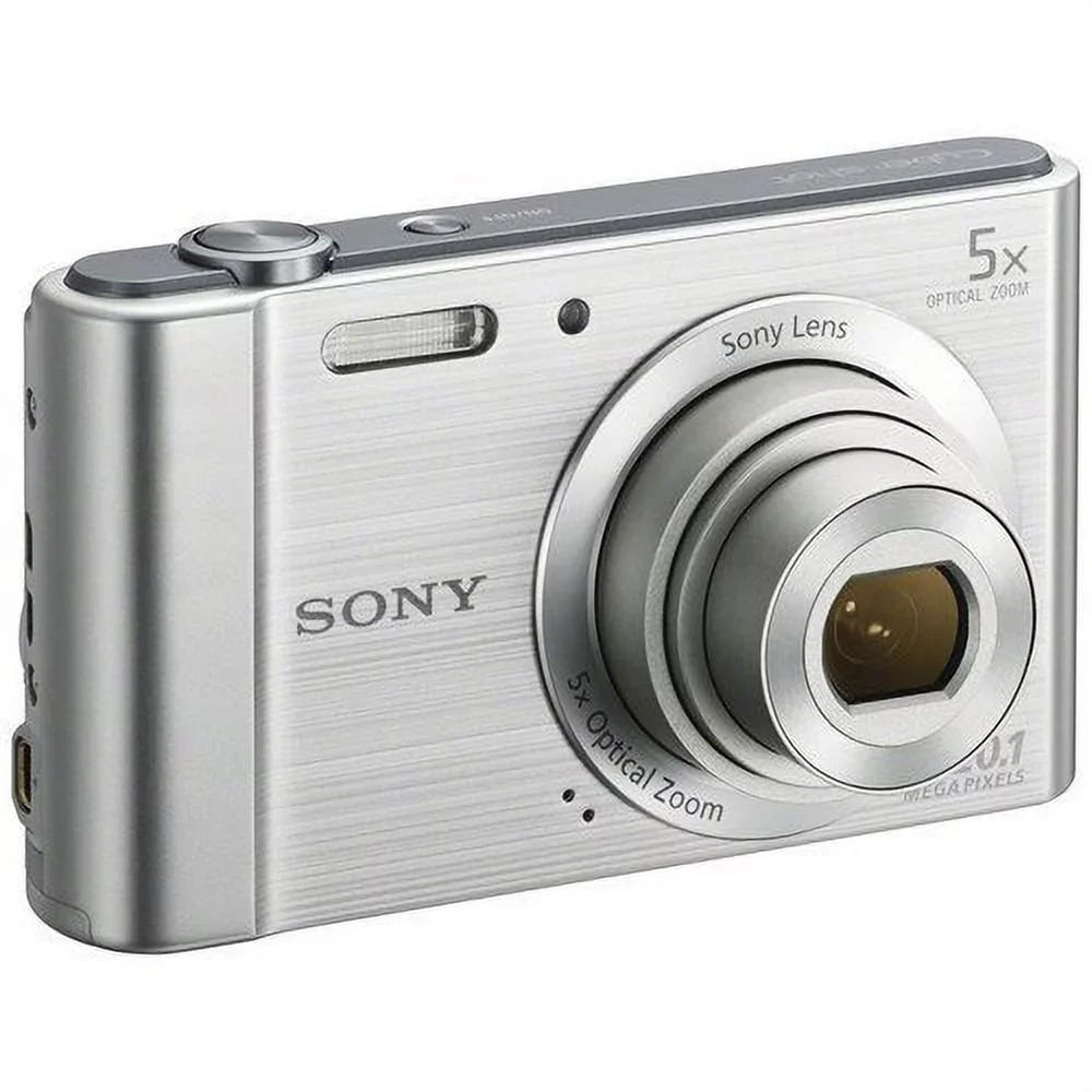Sony Cyber-shot - Digital Camera (Silver) + Deal-Expo Accessories Bundle