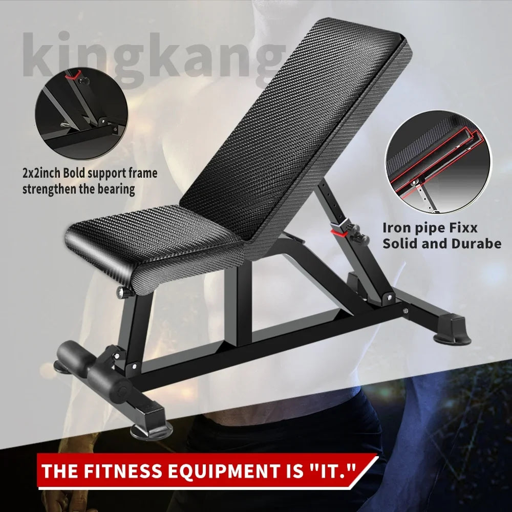 Adjustable Weight Bench, Exercise Dumbbells Bench for Full Body Workout,Foldable Workout Bench for Home Gym 700LB