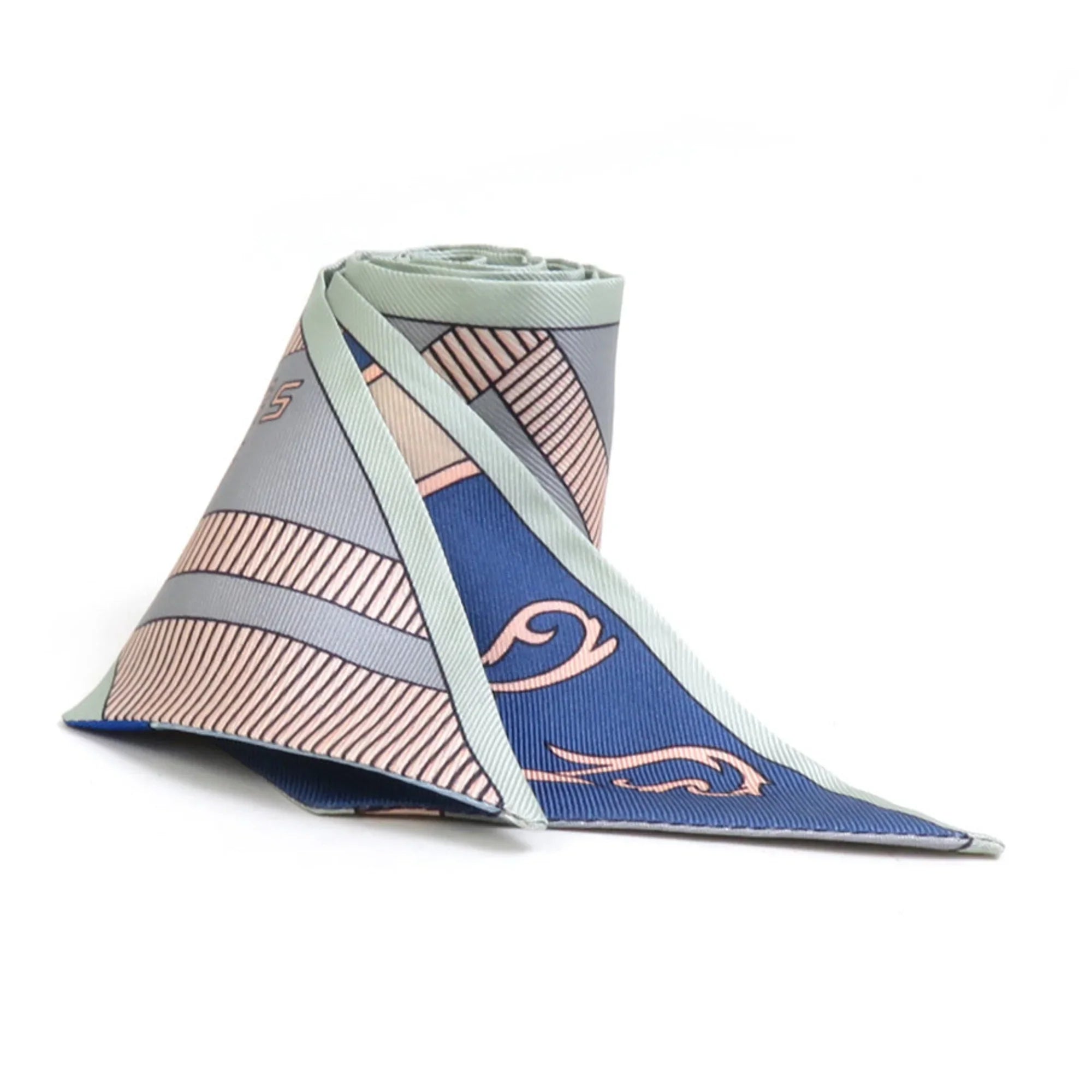 Pre-Owned Hermes  Scarf Muffler Twilly Silk Multicolor Women's e58492f (Good)